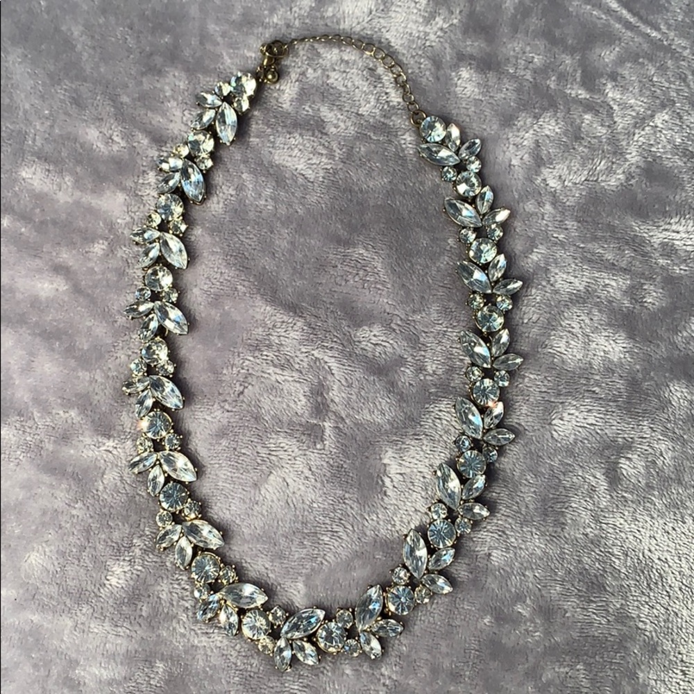 Crystal Statement Necklace - image 3